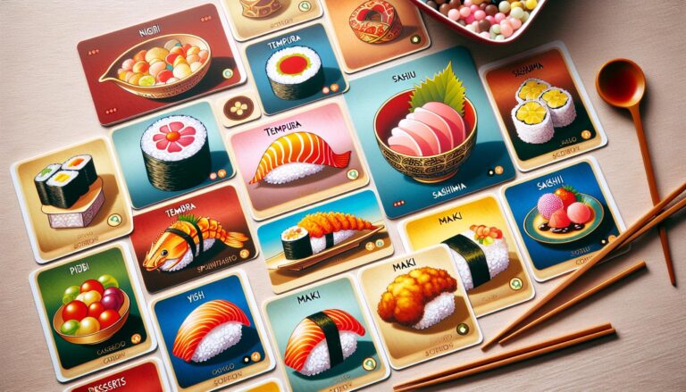 Odkryj zasady gry w Sushi Go! i zdobądź jak najwięcej punktów
